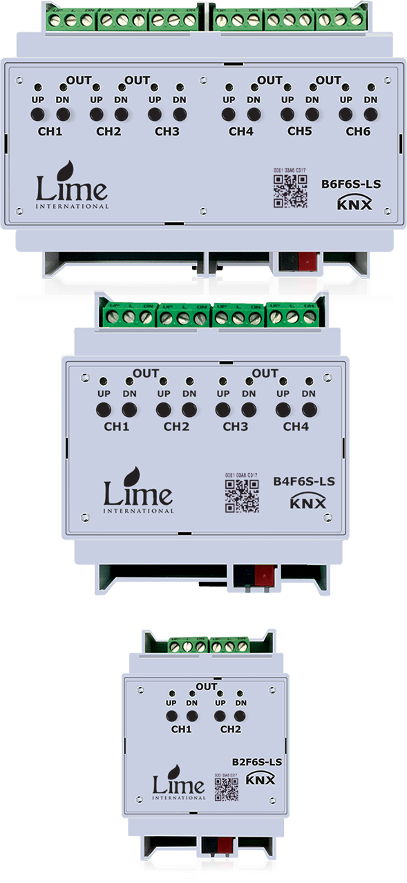 Lime Knx Shutter Actuators